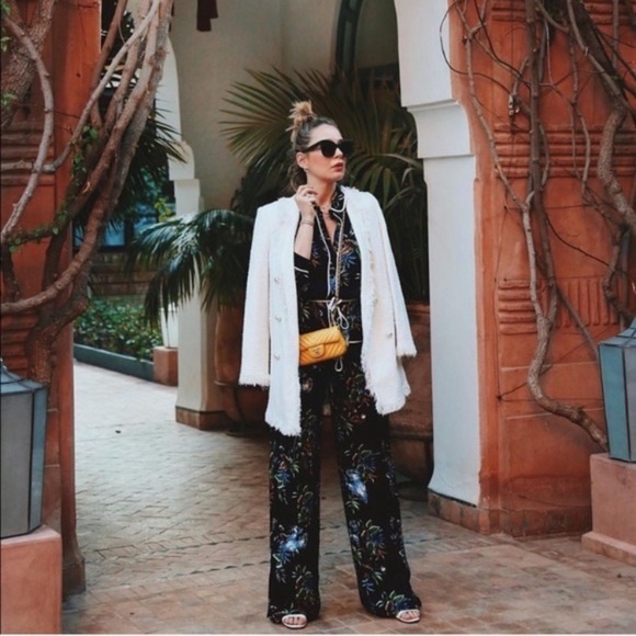 Zara Tropical Print Jumpsuit - Picture 7 of 7